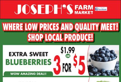 Joseph's Farm Market Flyer February 19 and 20