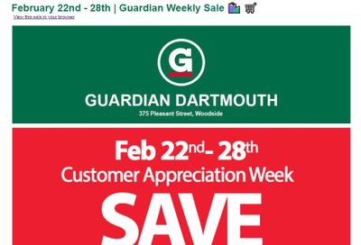 Guardian (Dartmouth Gate) Flyer February 22 to 28