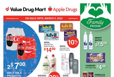 Apple Drugs Flyer February 20 to March 5