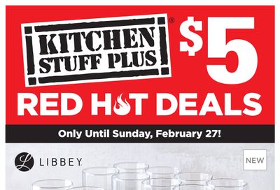 Kitchen Stuff Plus Red Hot Deals Flyer February 21 to 27