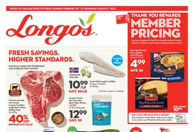 Longo's Flyer February 24 to March 9