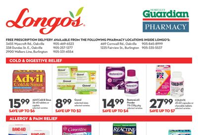 Longo's Pharmacy Flyer February 24 to March 23