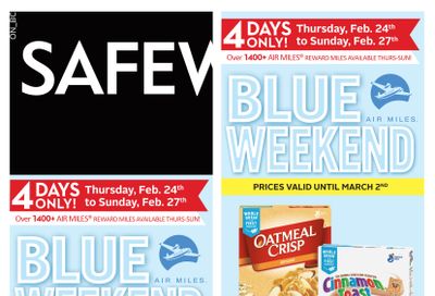 Safeway (BC) Flyer February 24 to March 2