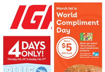 IGA (AB) Flyer February 24 to March 2