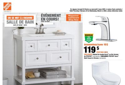 Home Depot (QC) Flyer February 24 to March 2