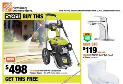 Home Depot (BC) Flyer February 24 to March 2