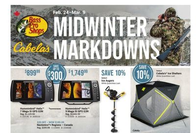 Cabela's Flyer February 24 to March 9
