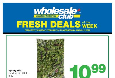 Wholesale Club (ON) Fresh Deals of the Week Flyer February 24 to March 2