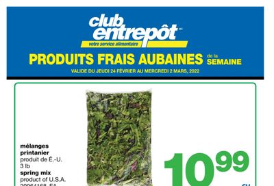 Wholesale Club (QC) Fresh Deals of the Week Flyer February 24 to March 2