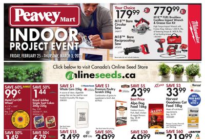Peavey Mart Flyer February 25 to March 3