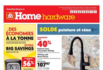 Home Hardware (QC) Flyer February 24 to March 2