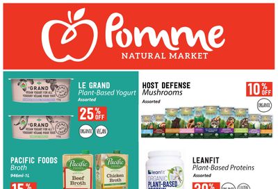 Pomme Natural Market Monthly Flyer February 24 to March 30