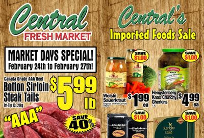 Central Fresh Market Flyer February 24 to March 3