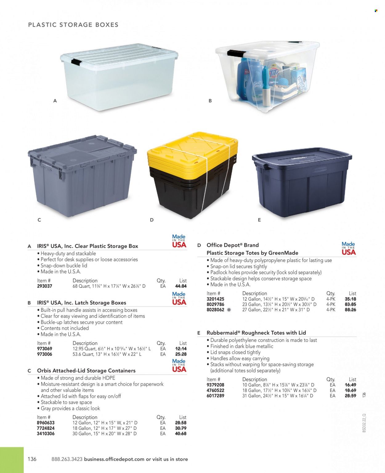 Office DEPOT 2022 Business Reference Guide Promotions & Flyer Specials September 2022