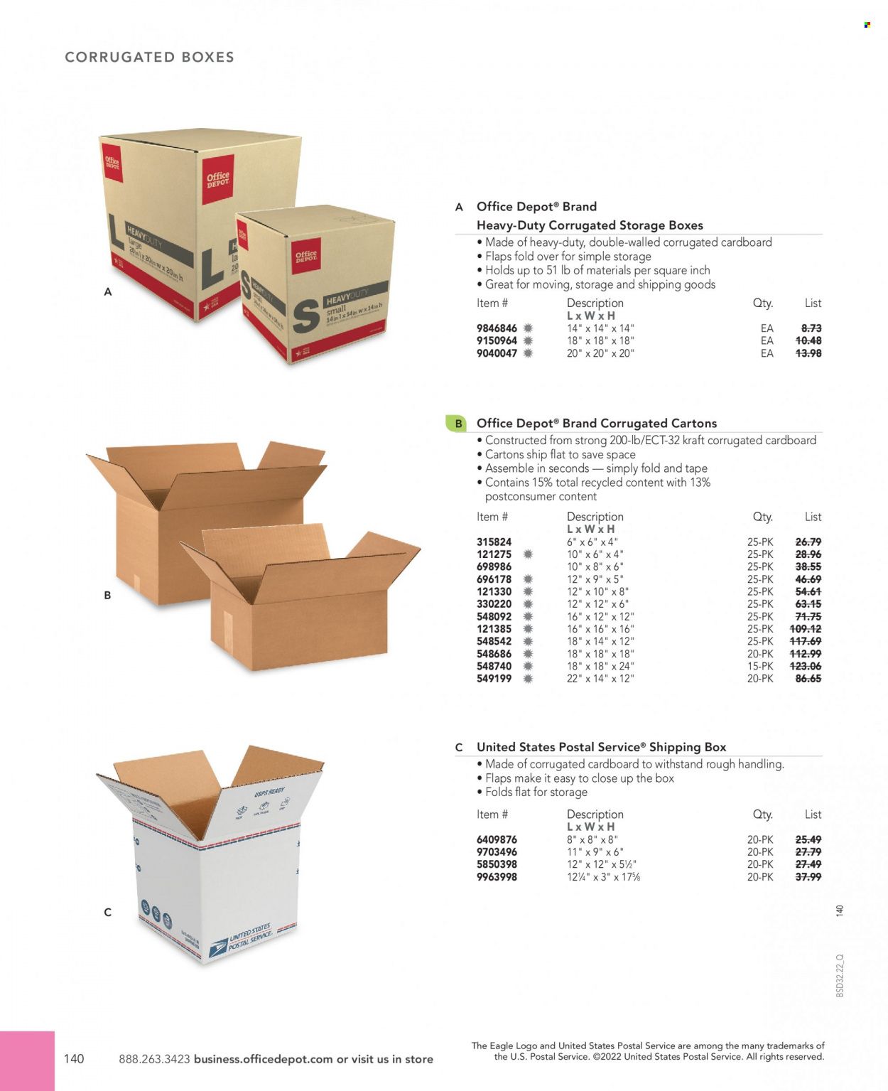 Office DEPOT 2022 Business Reference Guide Promotions & Flyer Specials September 2022