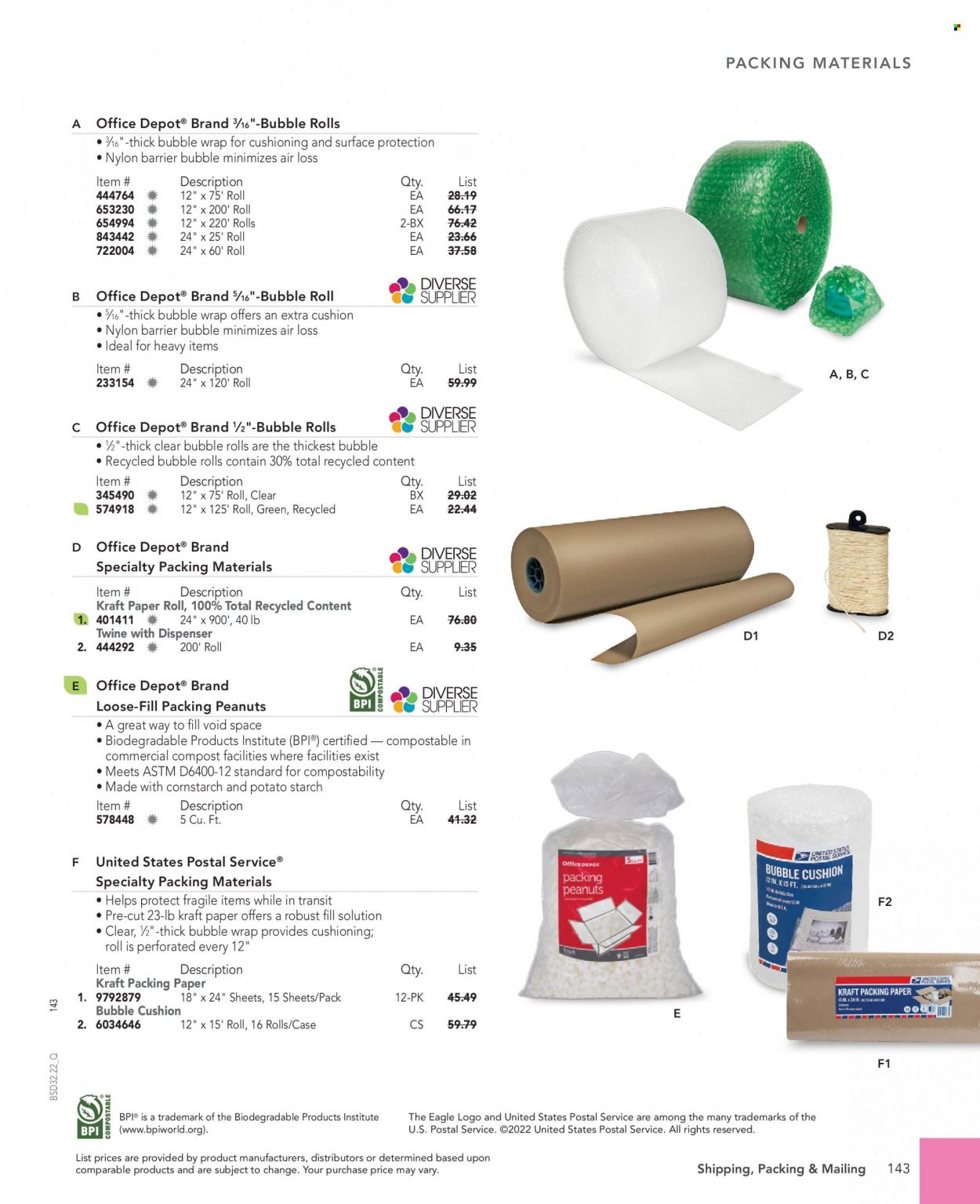 Office DEPOT 2022 Business Reference Guide Promotions & Flyer Specials September 2022