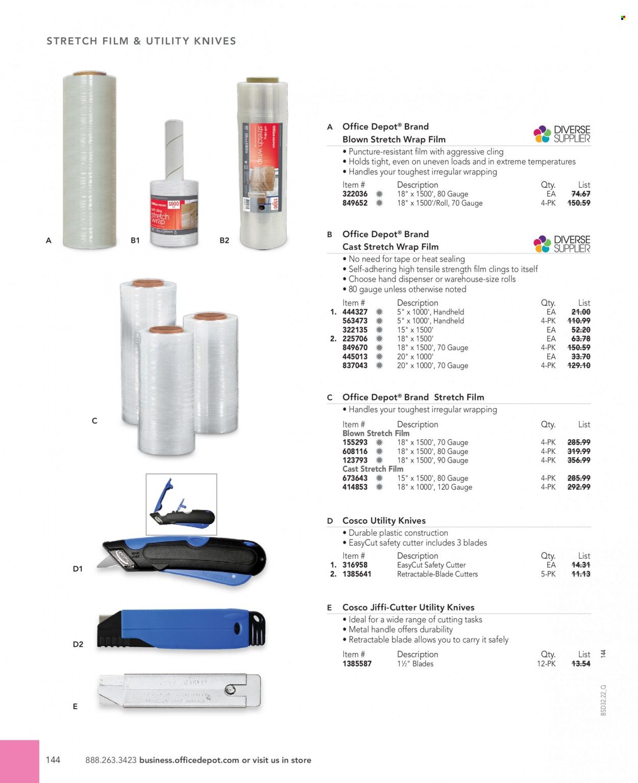 Office DEPOT 2022 Business Reference Guide Promotions & Flyer Specials September 2022