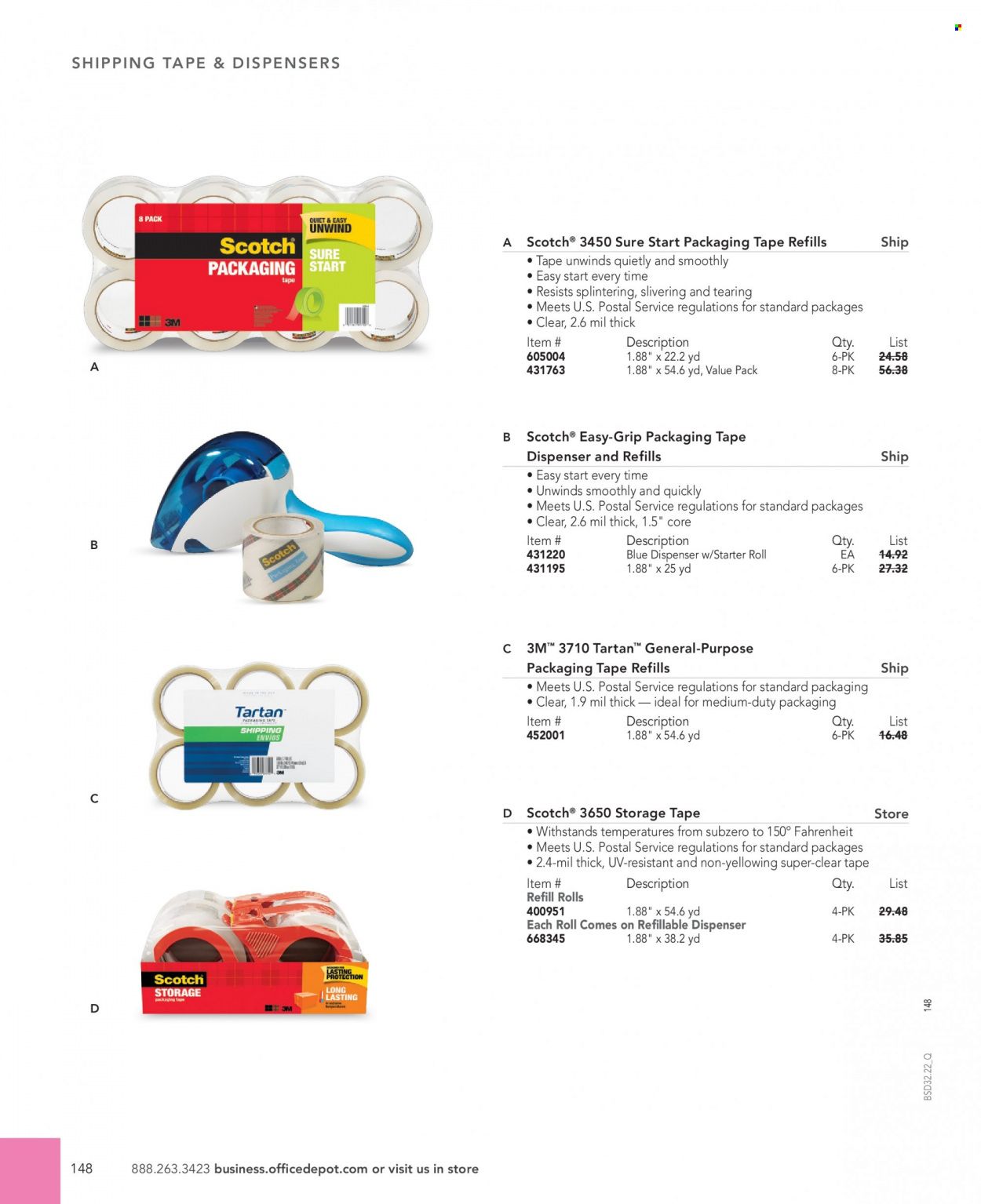 Office DEPOT 2022 Business Reference Guide Promotions & Flyer Specials September 2022