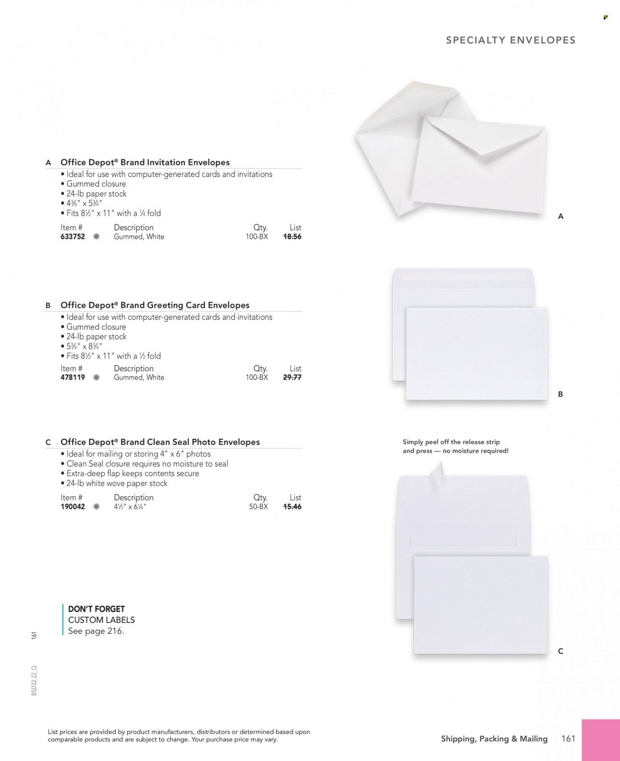 Office DEPOT 2022 Business Reference Guide Promotions & Flyer Specials September 2022