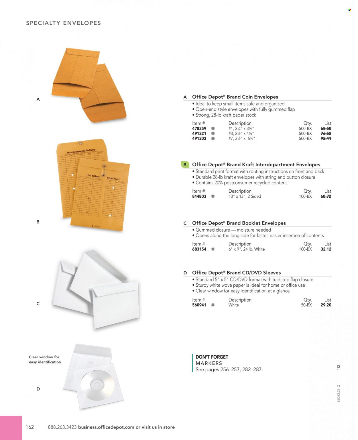 Office DEPOT 2022 Business Reference Guide Promotions & Flyer Specials September 2022
