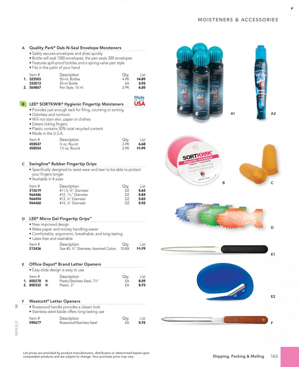 Office DEPOT 2022 Business Reference Guide Promotions & Flyer Specials September 2022