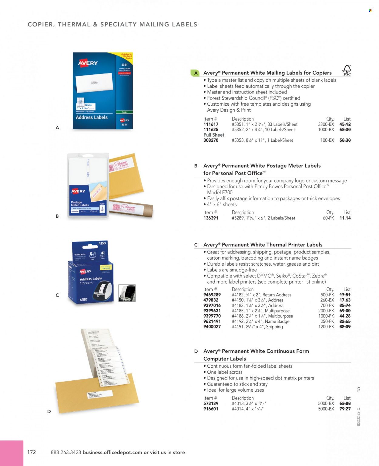 Office DEPOT 2022 Business Reference Guide Promotions & Flyer Specials September 2022