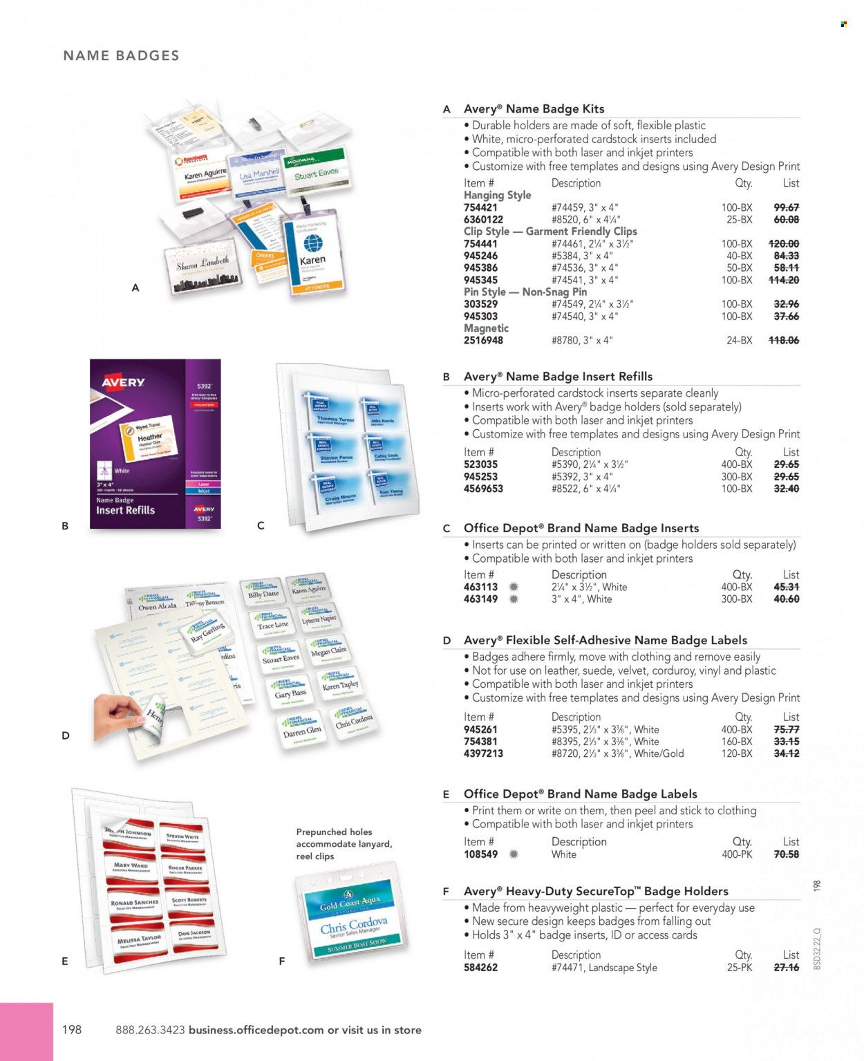 Office DEPOT 2022 Business Reference Guide Promotions & Flyer Specials September 2022