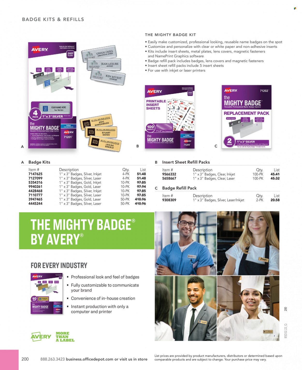 Office DEPOT 2022 Business Reference Guide Promotions & Flyer Specials September 2022