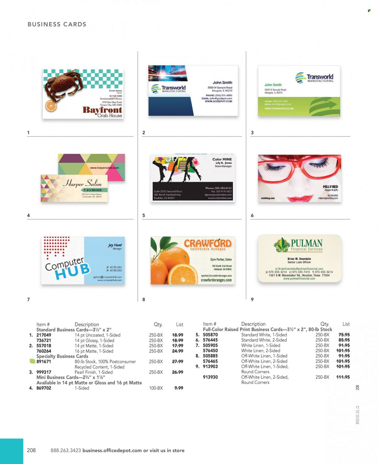 Office DEPOT 2022 Business Reference Guide Promotions & Flyer Specials September 2022