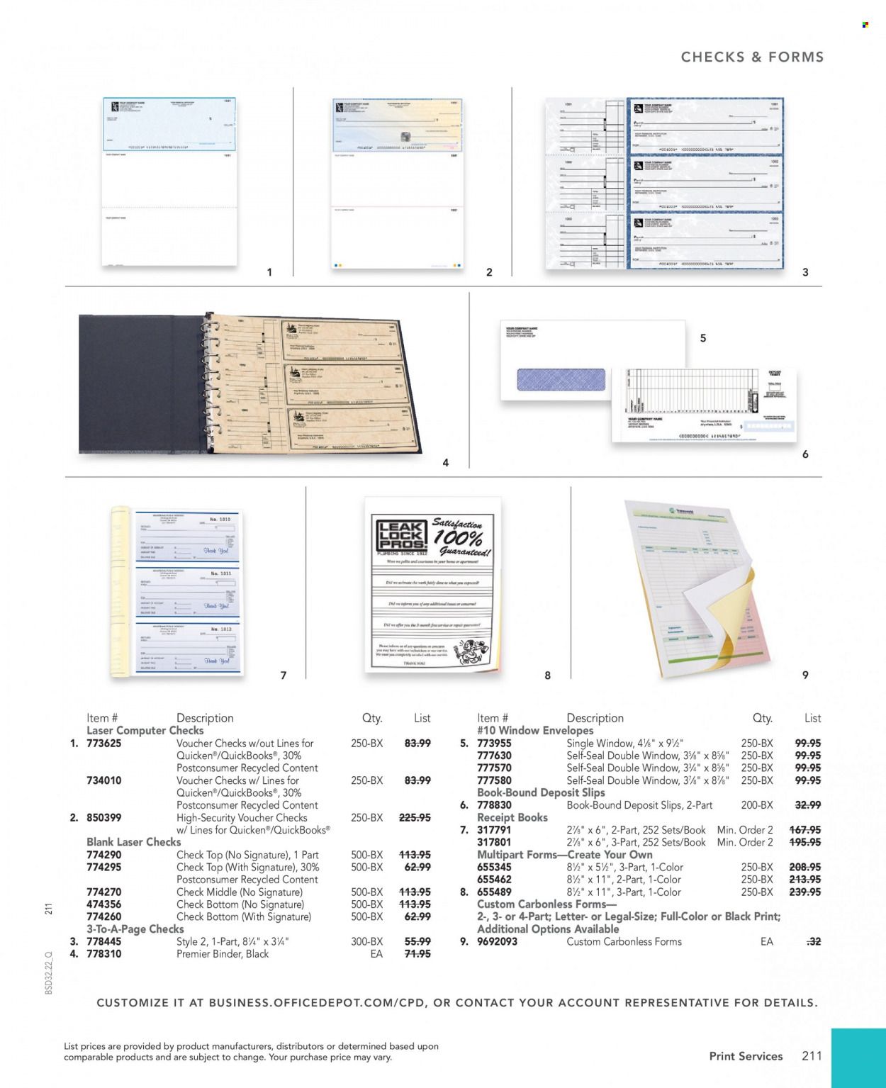 Office DEPOT 2022 Business Reference Guide Promotions & Flyer Specials September 2022