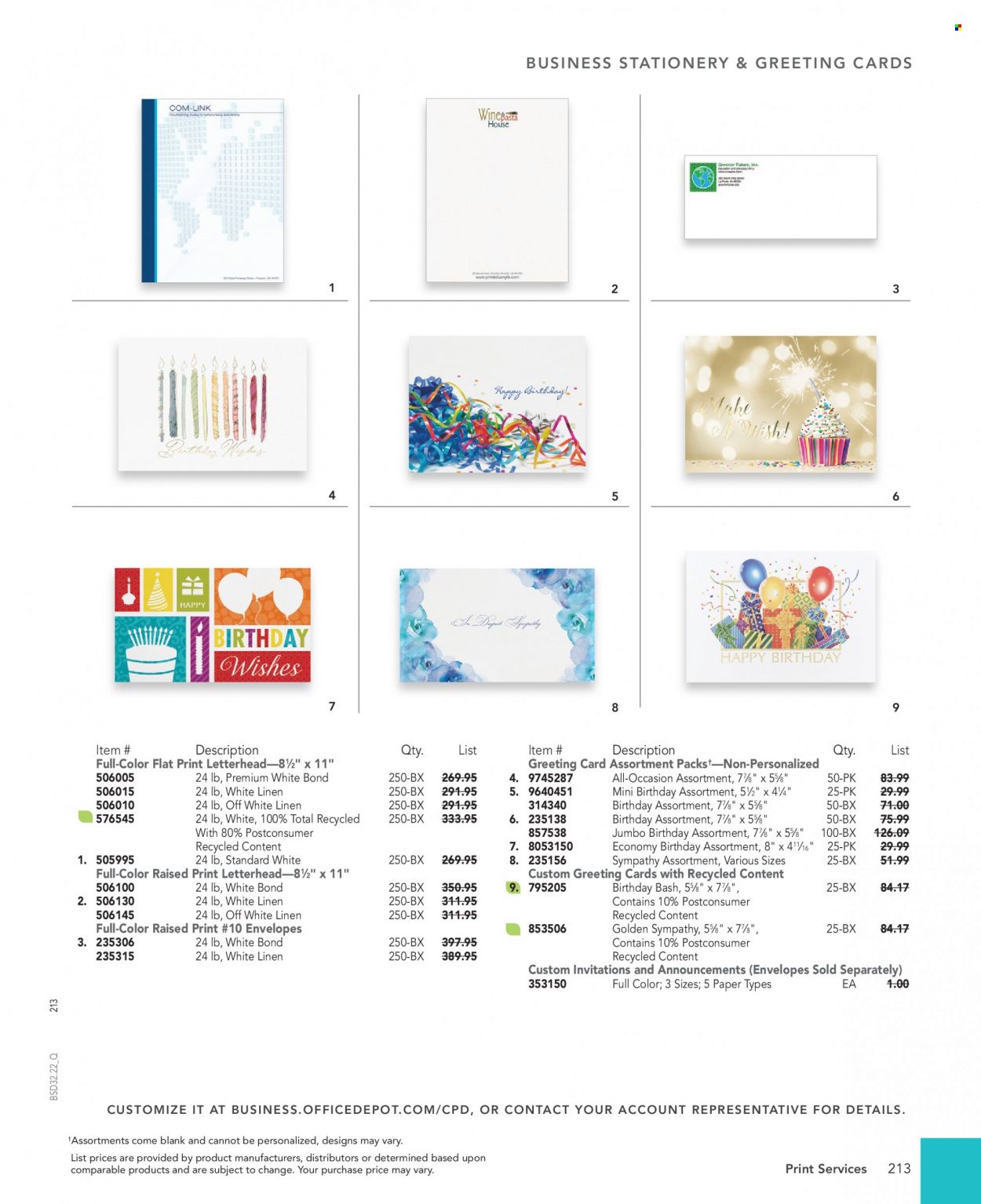 Office DEPOT 2022 Business Reference Guide Promotions & Flyer Specials September 2022