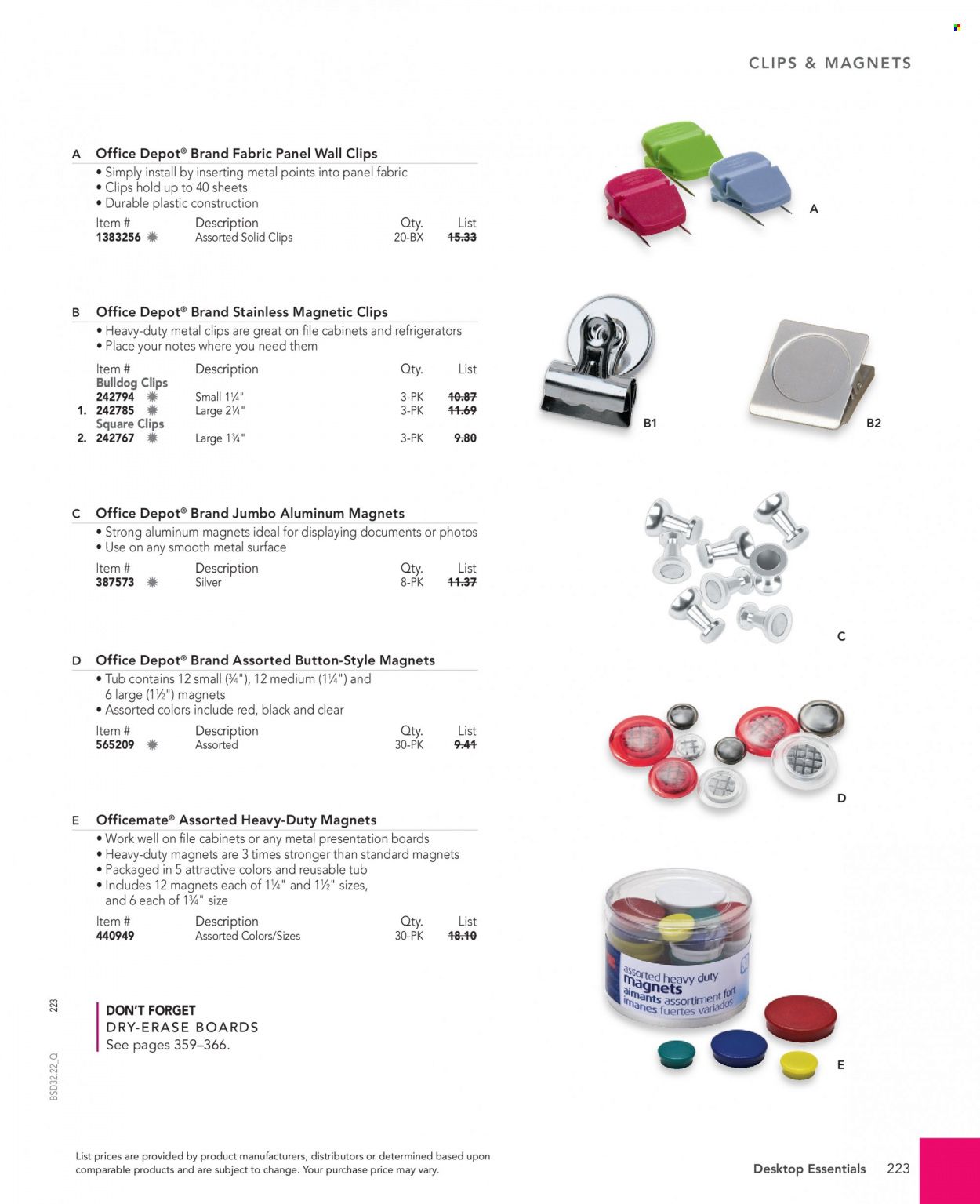 Office DEPOT 2022 Business Reference Guide Promotions & Flyer Specials September 2022