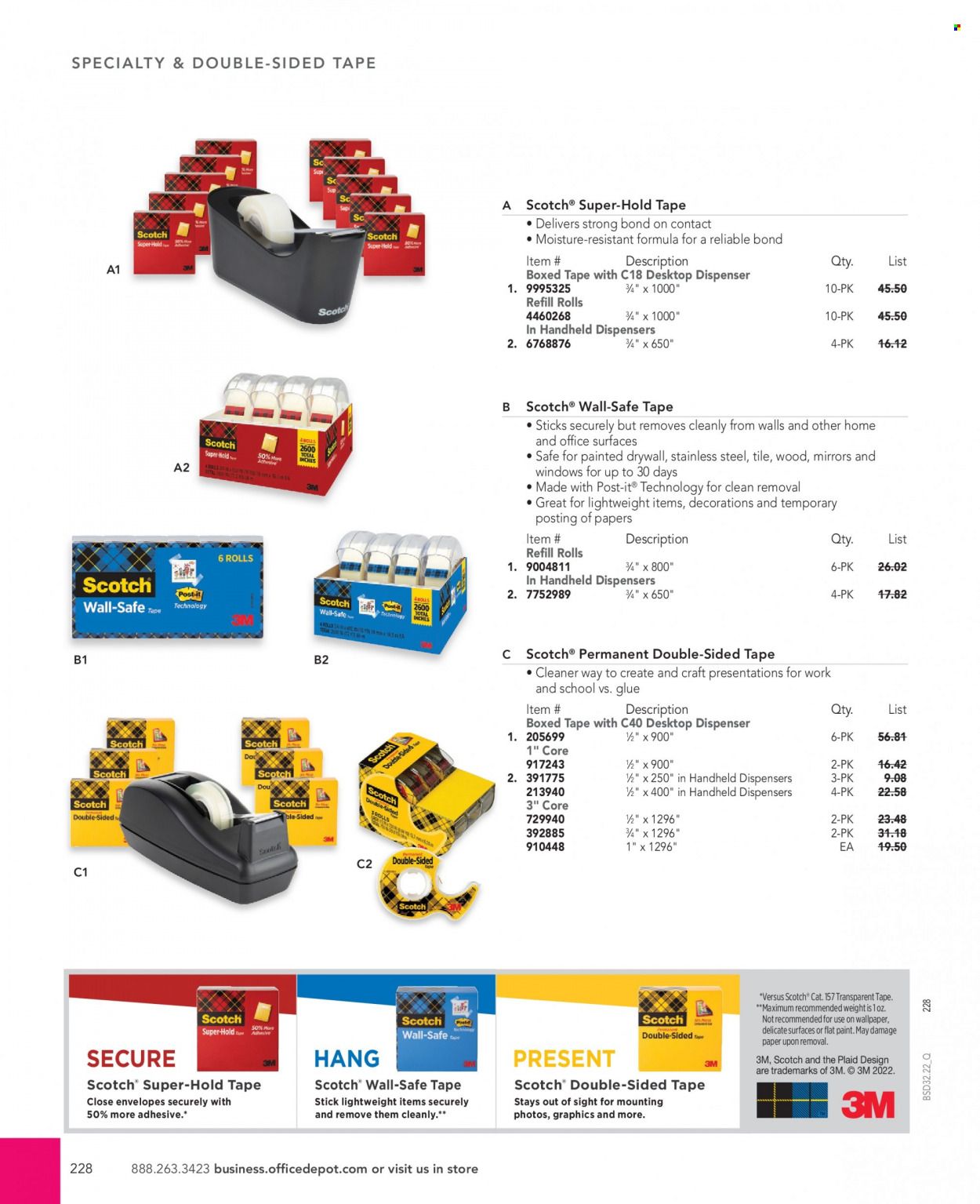 Office DEPOT 2022 Business Reference Guide Promotions & Flyer Specials September 2022