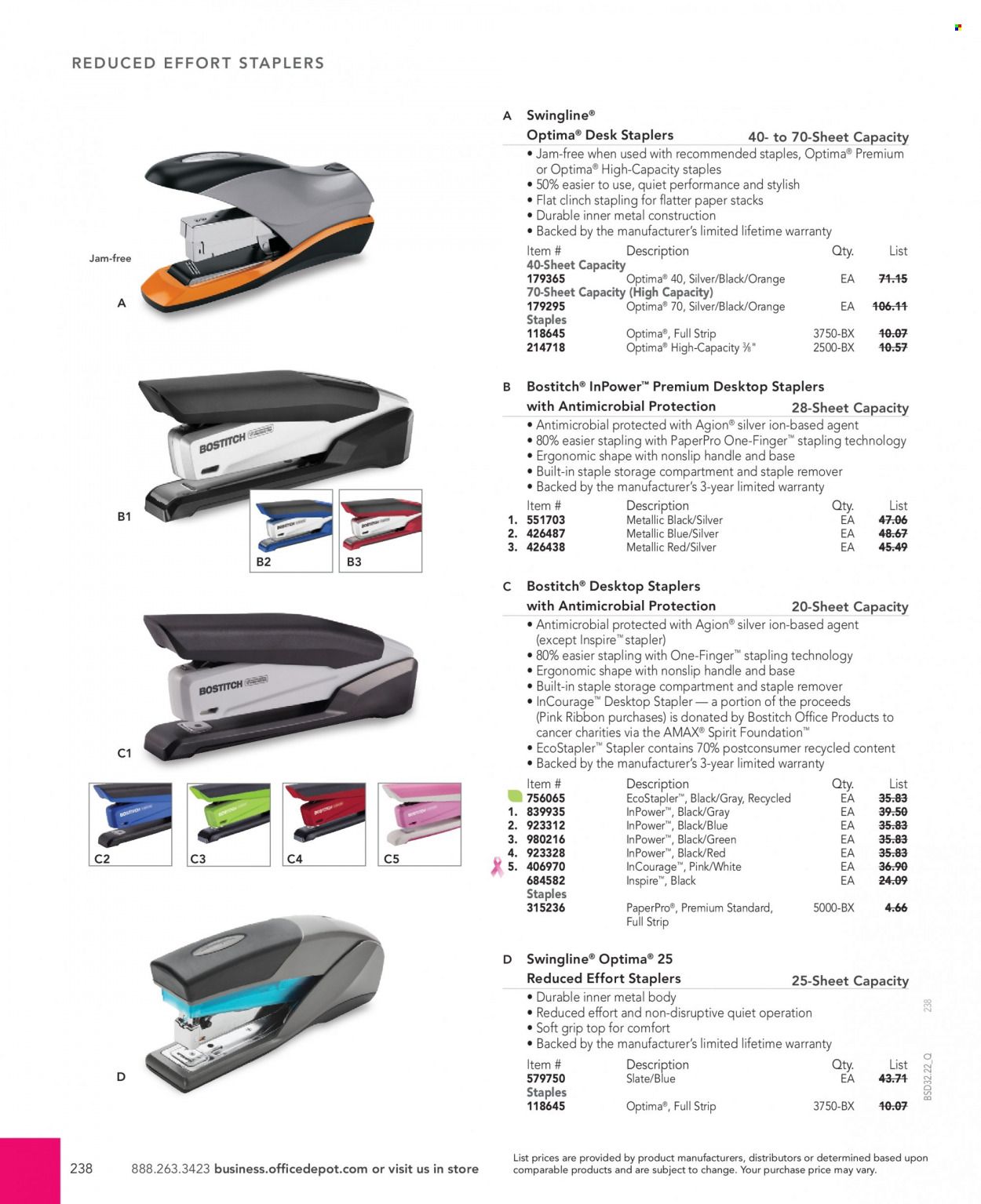 Office DEPOT 2022 Business Reference Guide Promotions & Flyer Specials September 2022