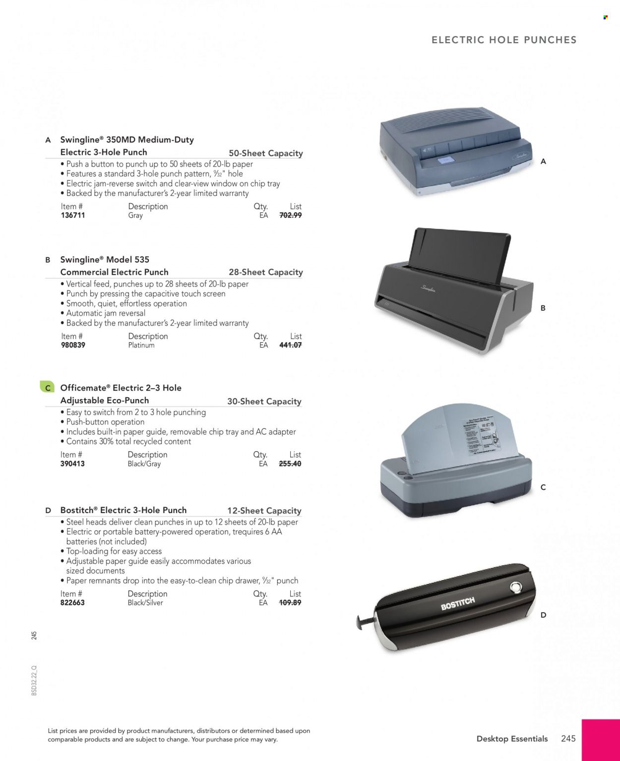 Office DEPOT 2022 Business Reference Guide Promotions & Flyer Specials September 2022