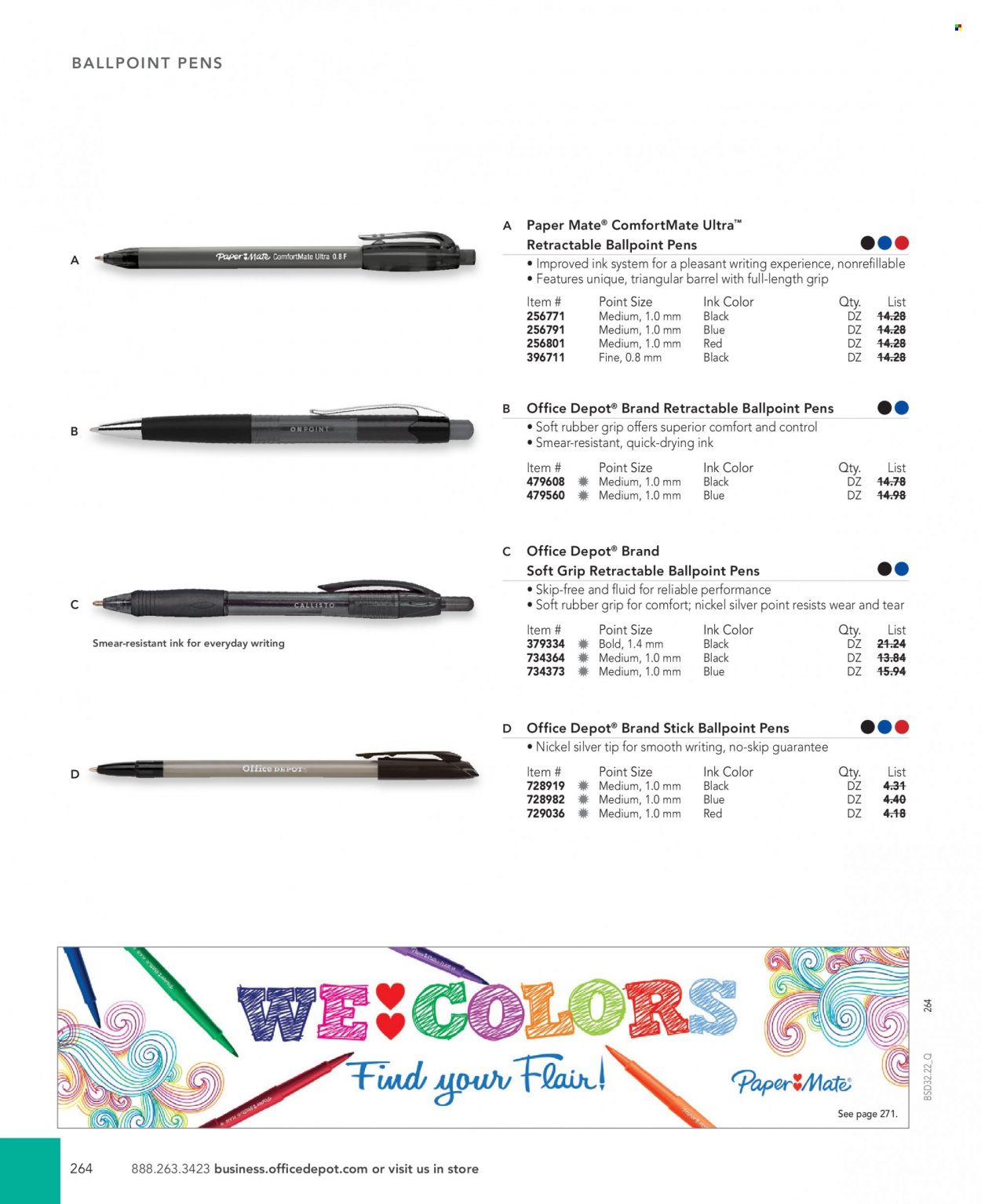 Office DEPOT 2022 Business Reference Guide Promotions & Flyer Specials September 2022