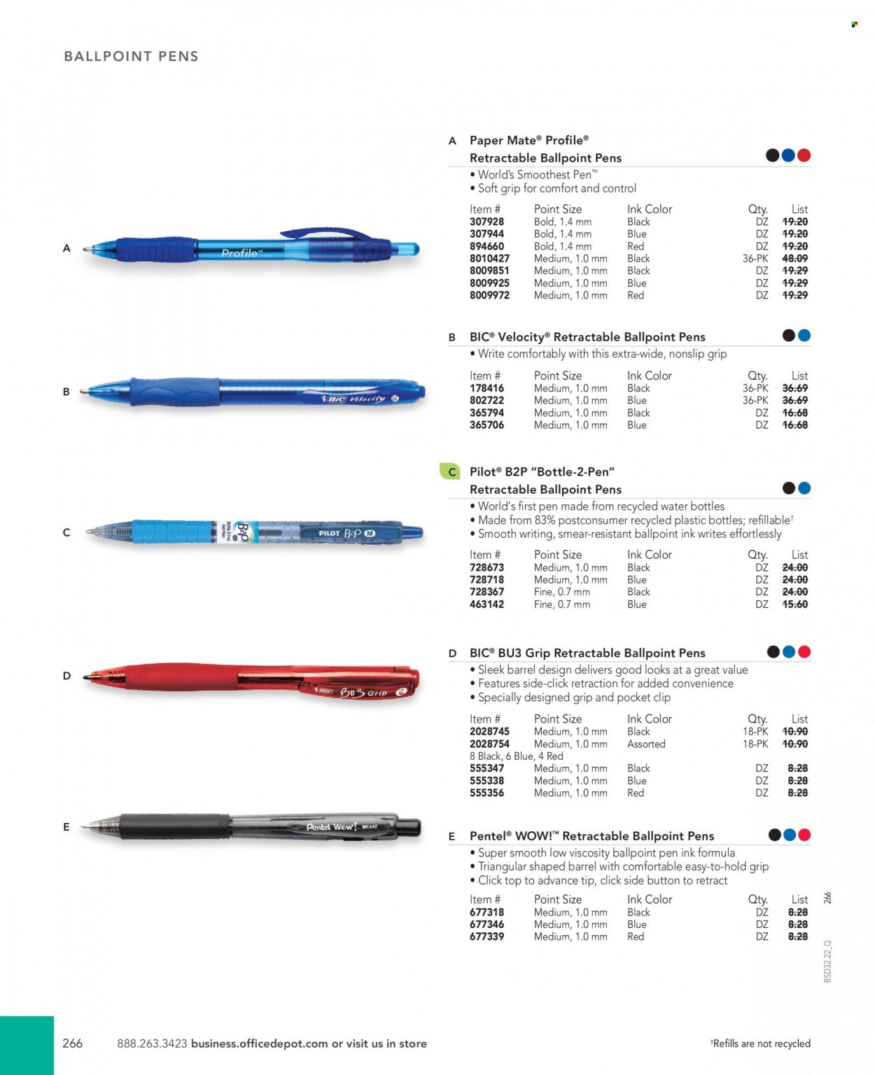 Office DEPOT 2022 Business Reference Guide Promotions & Flyer Specials September 2022