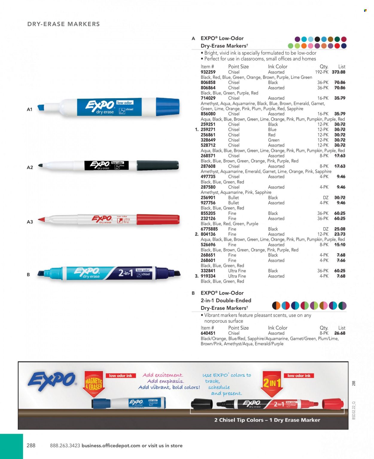 Office DEPOT 2022 Business Reference Guide Promotions & Flyer Specials September 2022