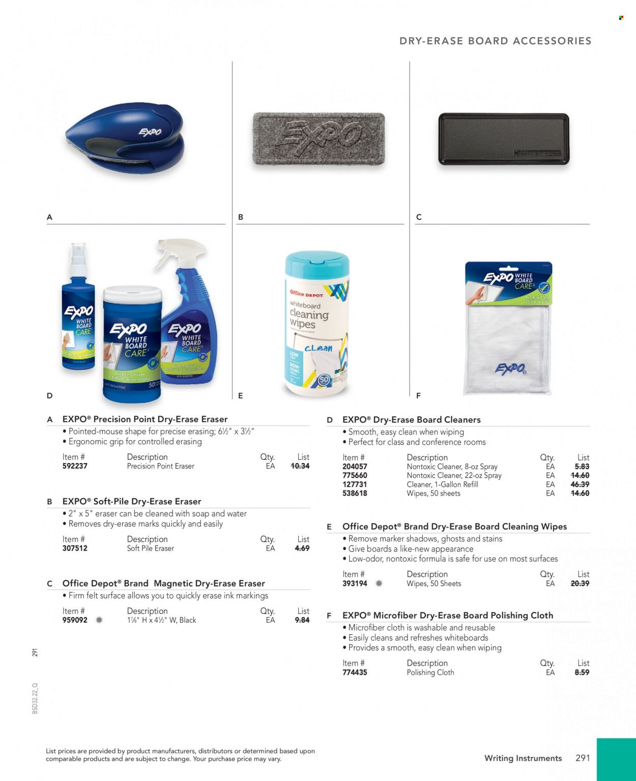 Office DEPOT 2022 Business Reference Guide Promotions & Flyer Specials September 2022