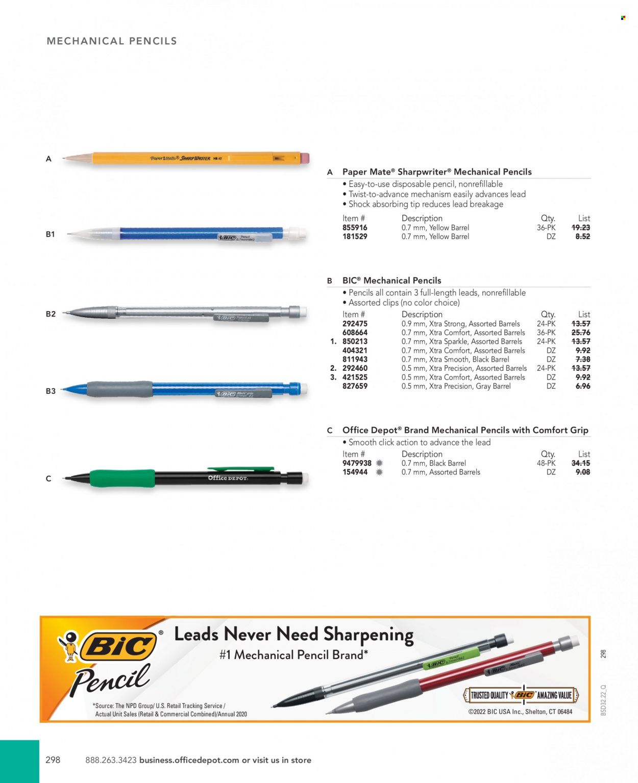 Office DEPOT 2022 Business Reference Guide Promotions & Flyer Specials September 2022