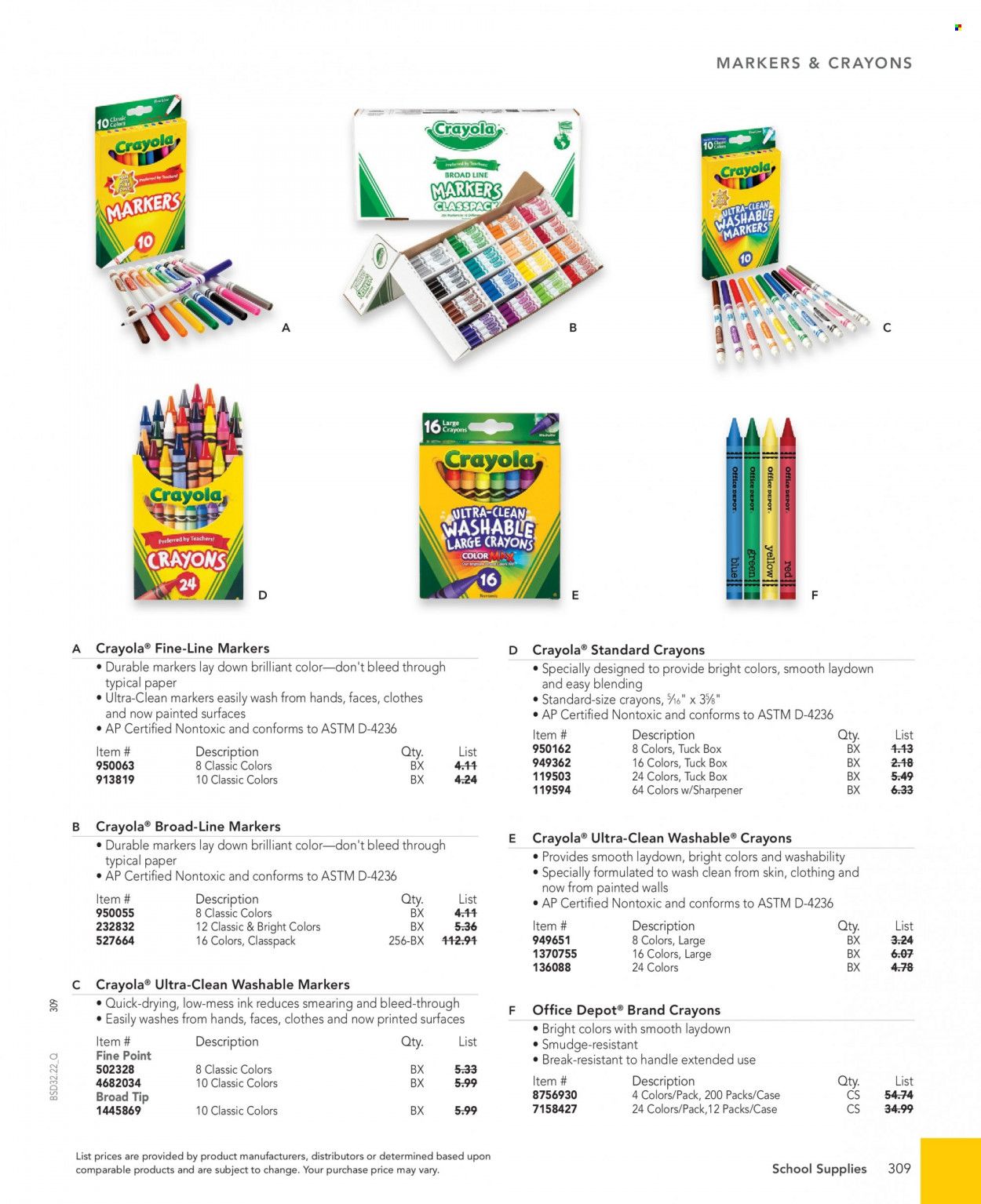Office DEPOT 2022 Business Reference Guide Promotions & Flyer Specials September 2022