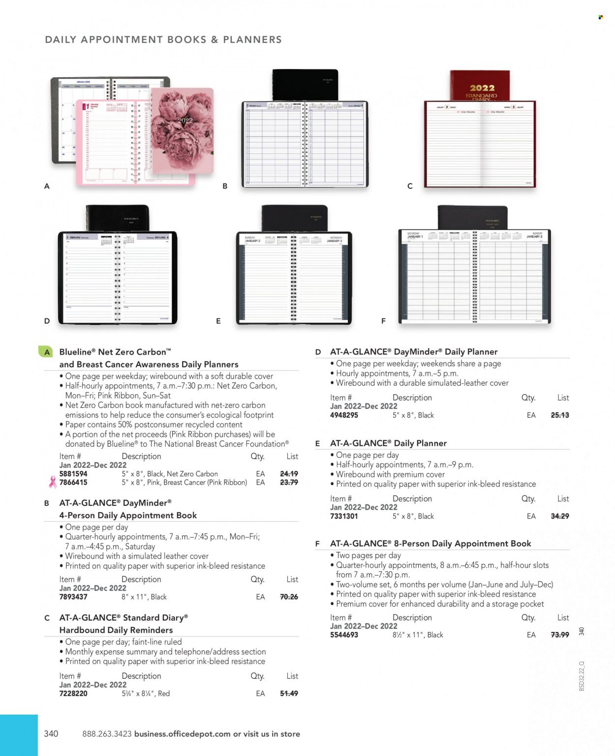 Office DEPOT 2022 Business Reference Guide Promotions & Flyer Specials September 2022