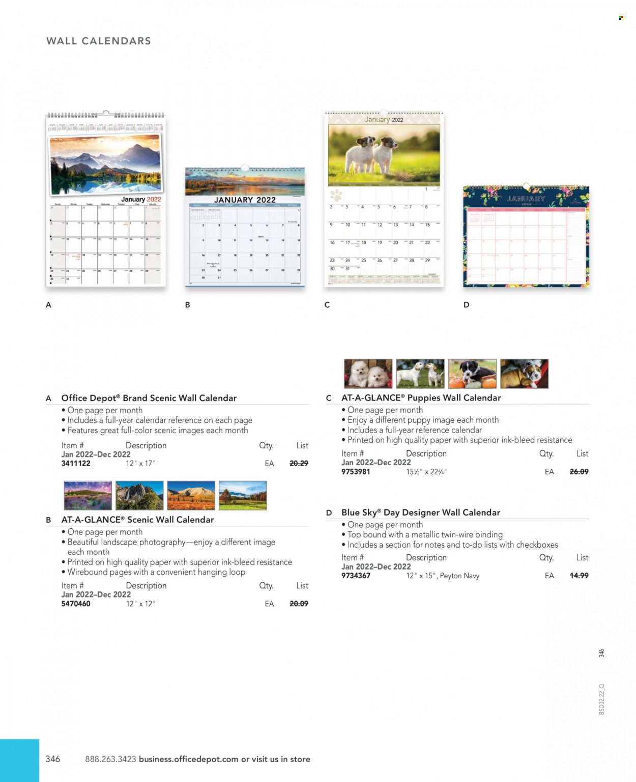 Office DEPOT 2022 Business Reference Guide Promotions & Flyer Specials September 2022