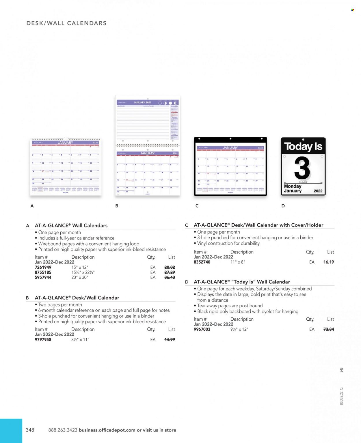 Office DEPOT 2022 Business Reference Guide Promotions & Flyer Specials September 2022