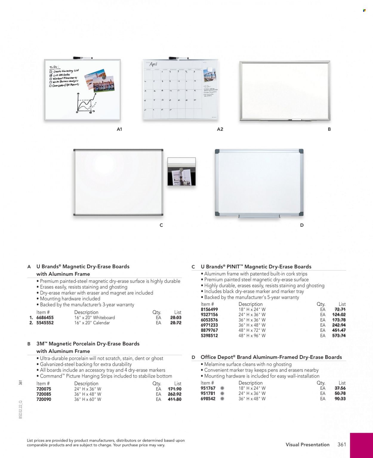 Office DEPOT 2022 Business Reference Guide Promotions & Flyer Specials September 2022