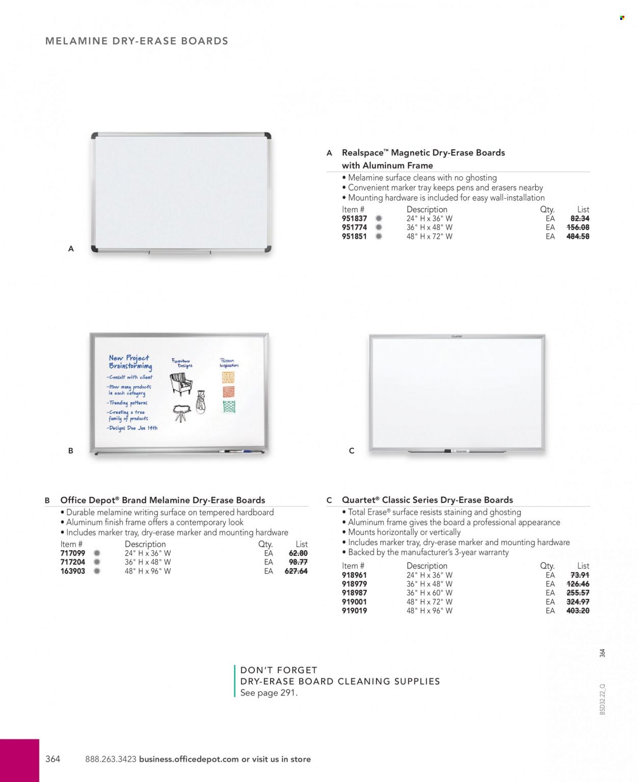 Office DEPOT 2022 Business Reference Guide Promotions & Flyer Specials September 2022