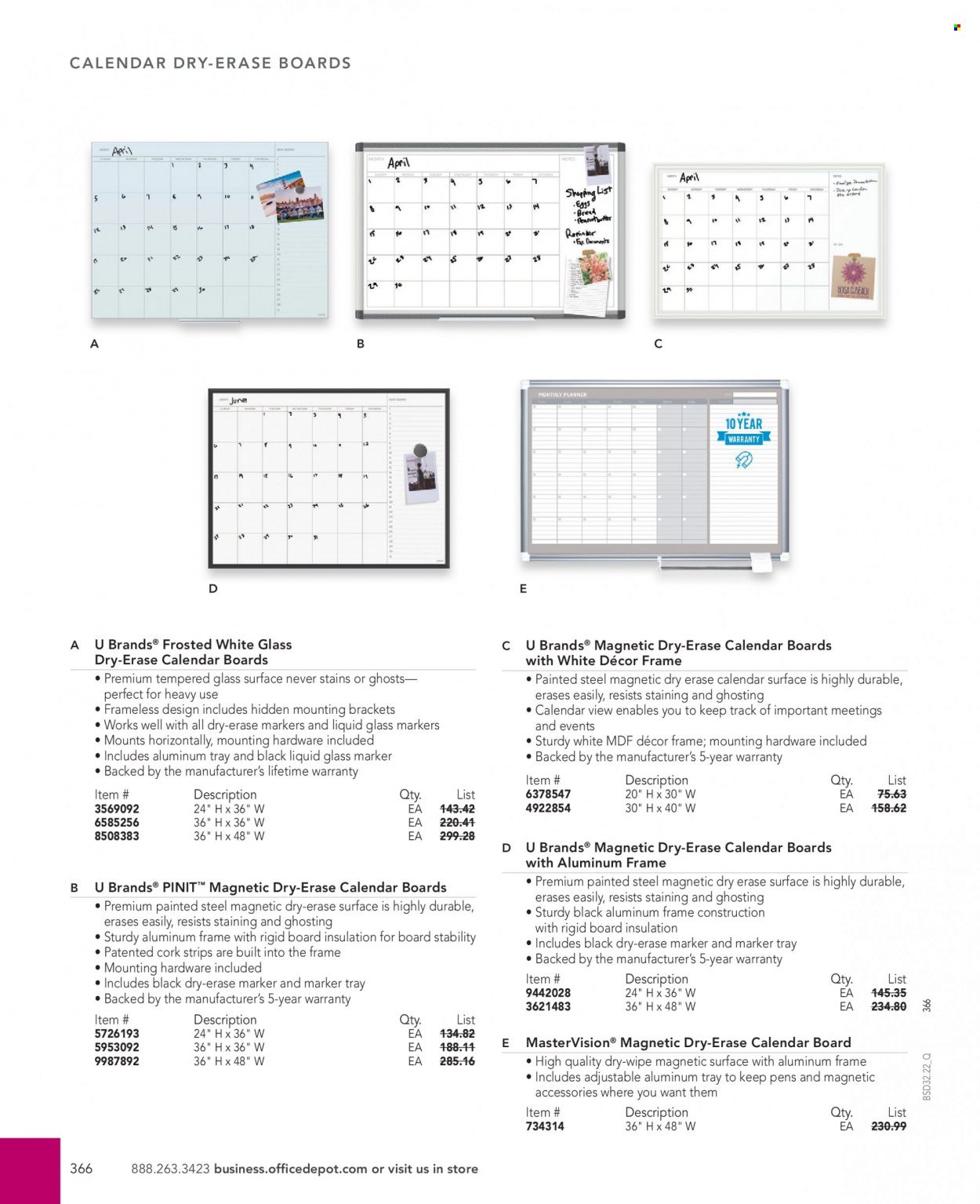 Office DEPOT 2022 Business Reference Guide Promotions & Flyer Specials September 2022