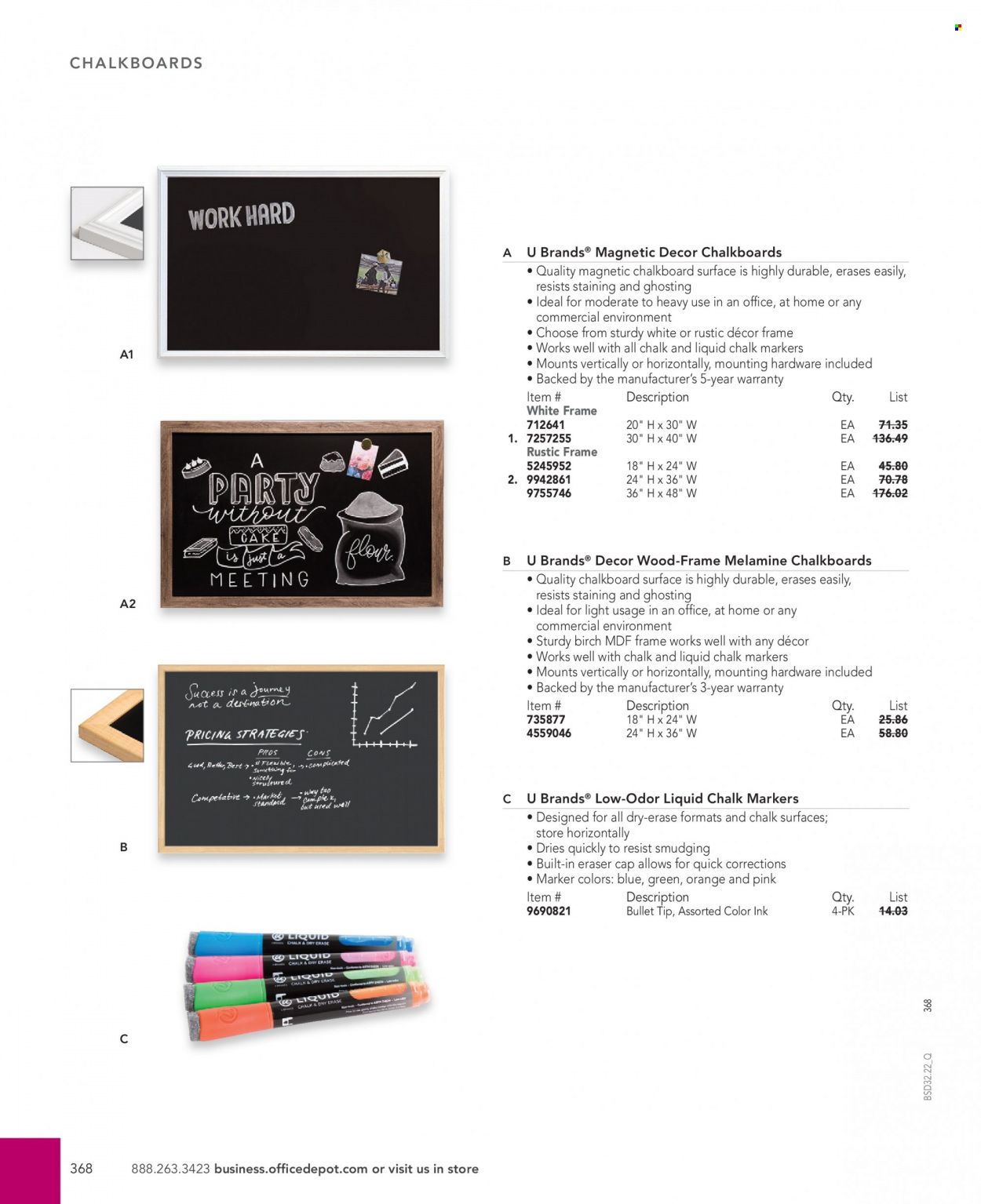 Office DEPOT 2022 Business Reference Guide Promotions & Flyer Specials September 2022