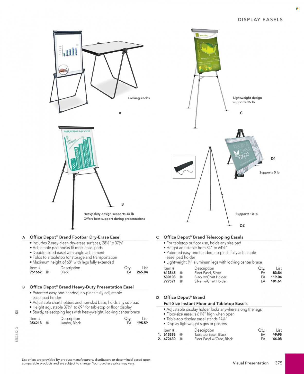 Office DEPOT 2022 Business Reference Guide Promotions & Flyer Specials September 2022