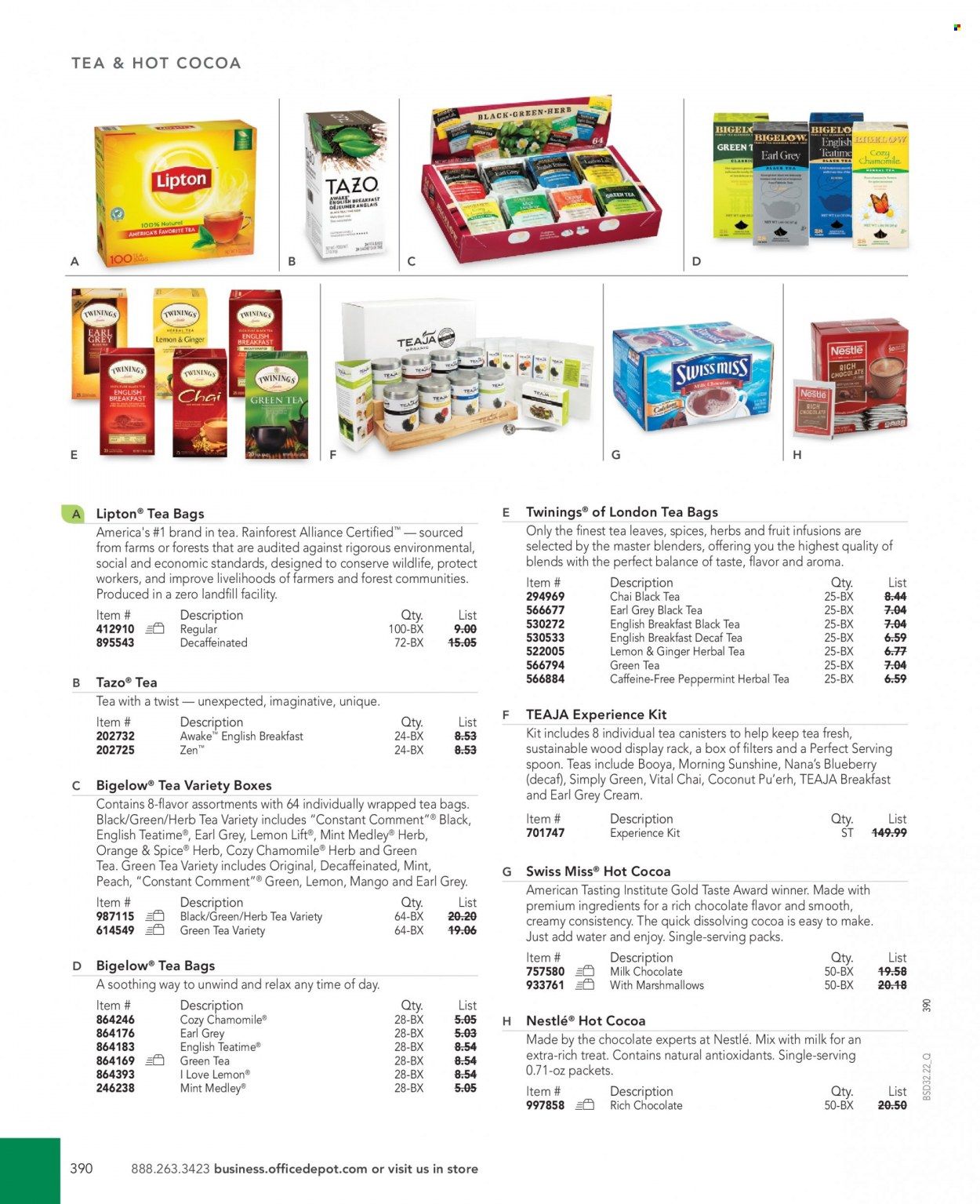 Office DEPOT 2022 Business Reference Guide Promotions & Flyer Specials September 2022
